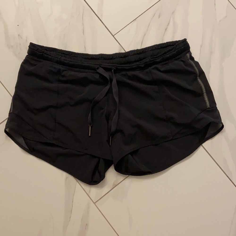 Black lululemon shorts